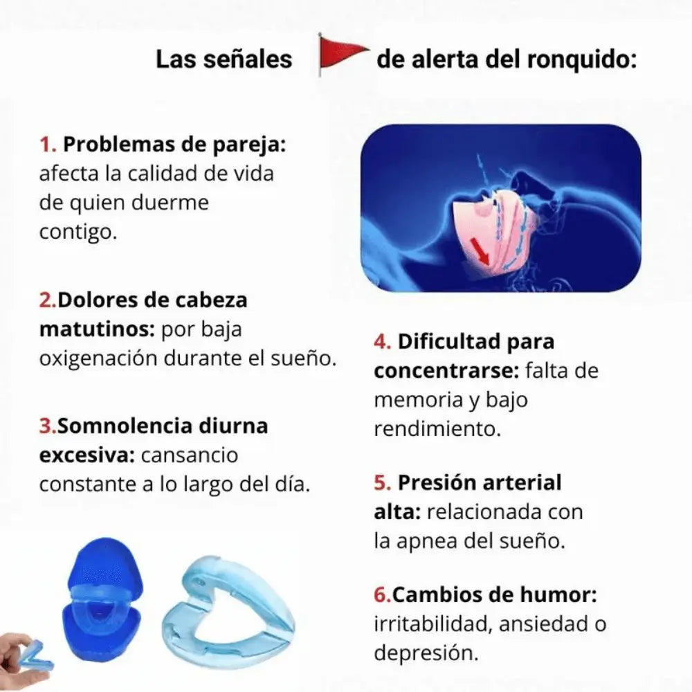 AntiRonquidos BioVita™ – Cuando los ronquidos se van, la intimidad regresa.