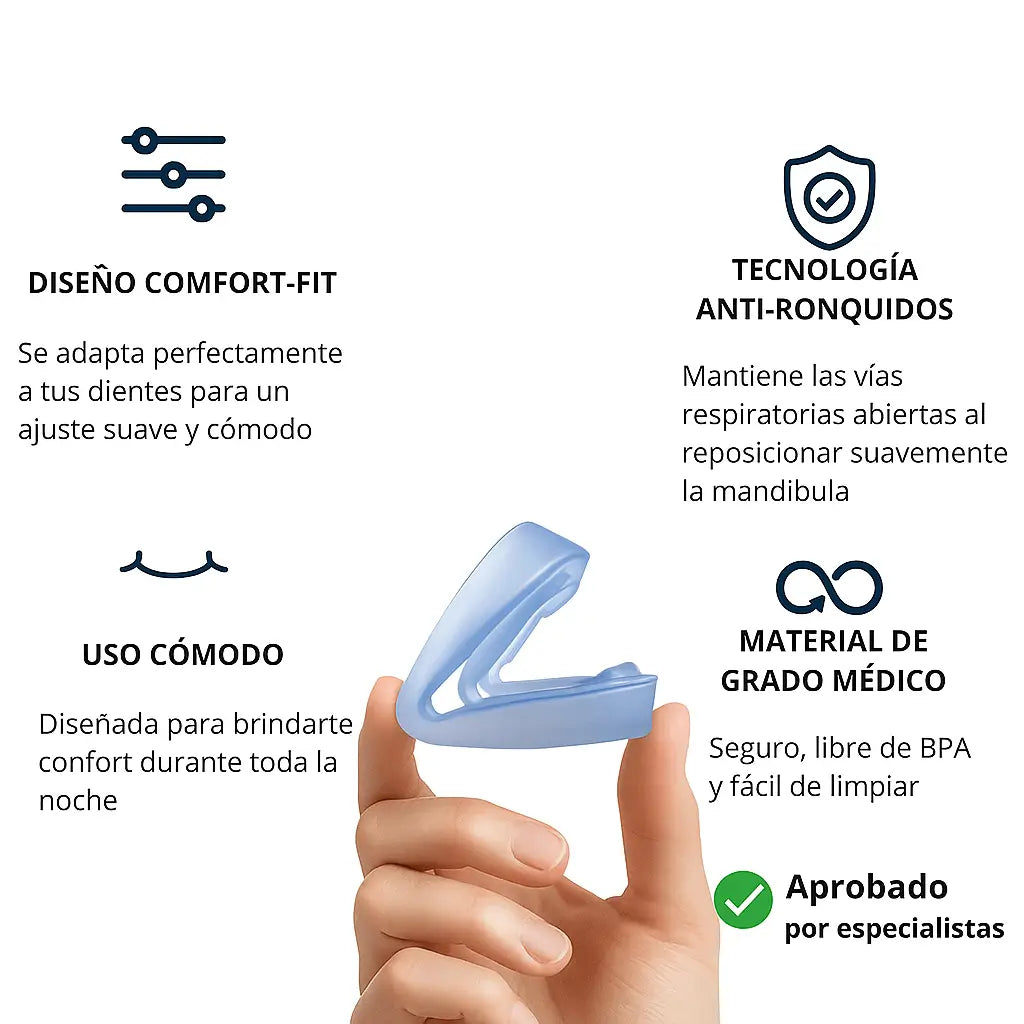 AntiRonquidos BioVita™ – Cuando los ronquidos se van, la intimidad regresa.