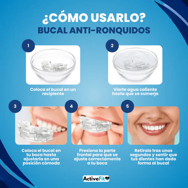 PROTECTOR BUCAL ANTIRONQUIDOS BIOVITA