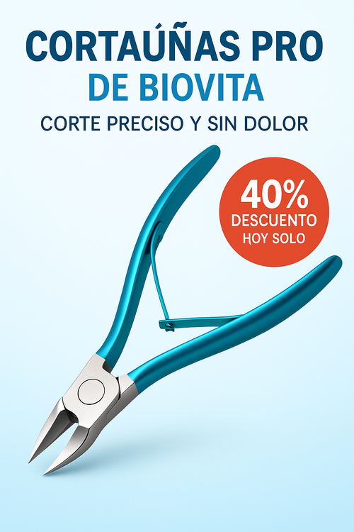 CortaUñas Pro de Biovita – La solución segura para tus uñas