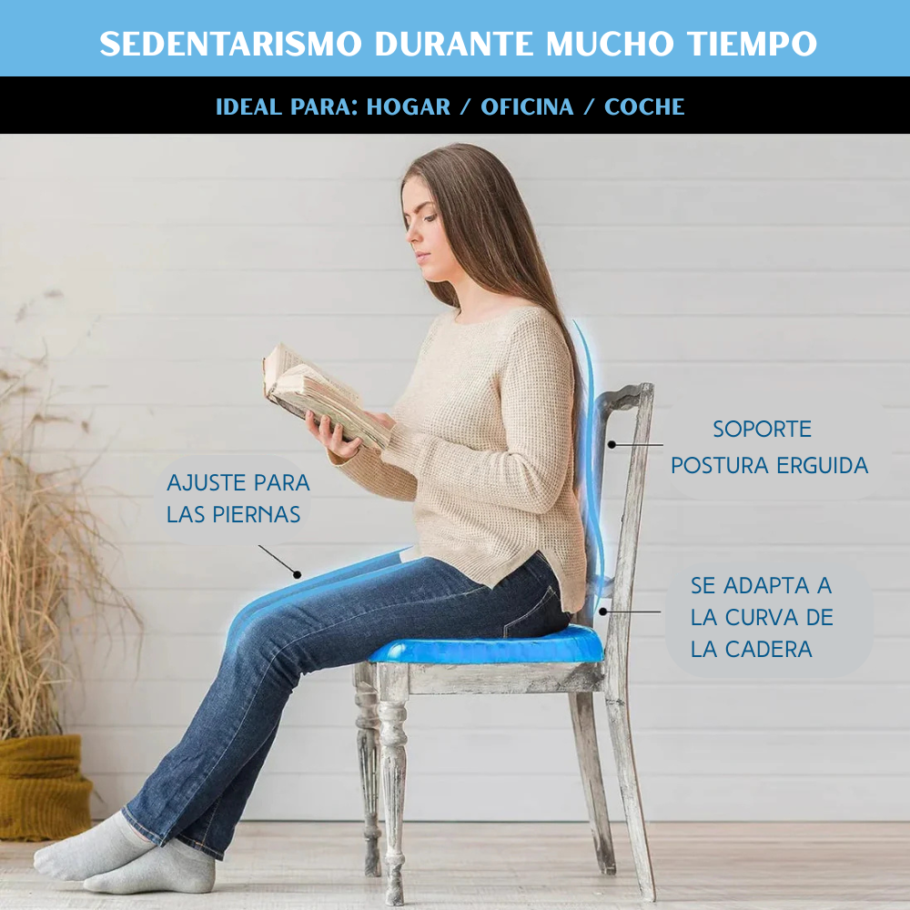 GELFIT COMFORT – CONFORTO INSTANTÁNEO EN CUALQUIER SILLA 🪑