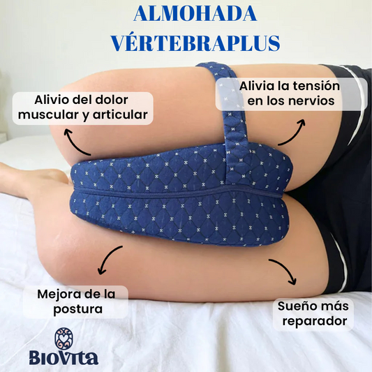 ALMOHADA VÉRTEBRAPLUS- LA SOLUCIÓN DEFINITIVA PARA ALIVIAR LA CIÁTICA